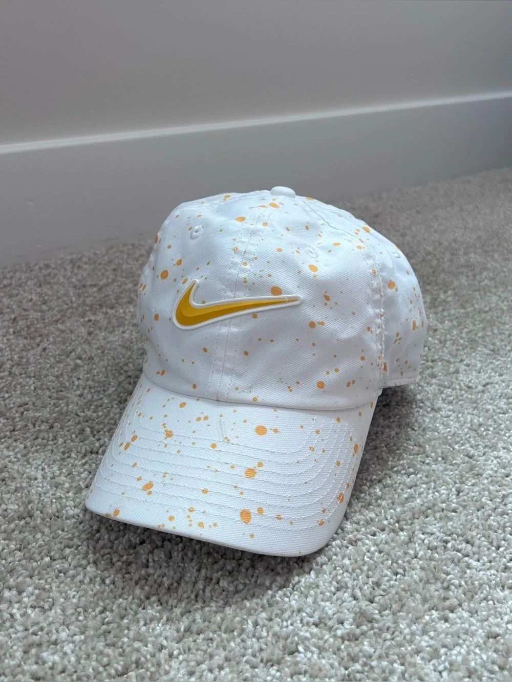 Nike Club Cap Dri-FIT Tennis Heritage Speckled Hat Size Medium/Large